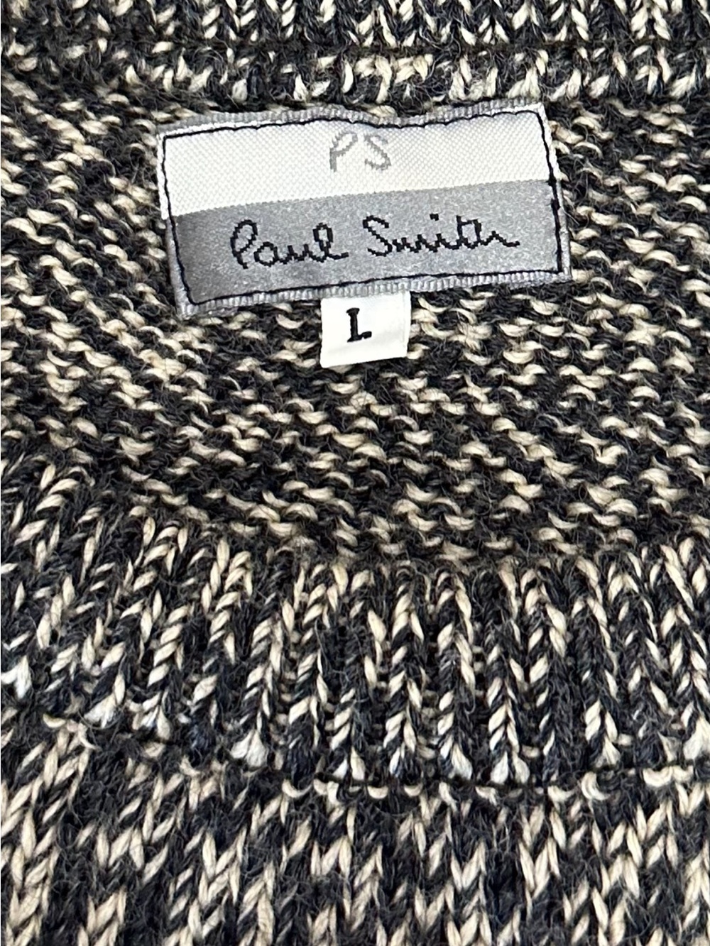 Paul Smith 100% Wool Knit Crewneck Sweater - Size Large (L) - Picture 8 of 8